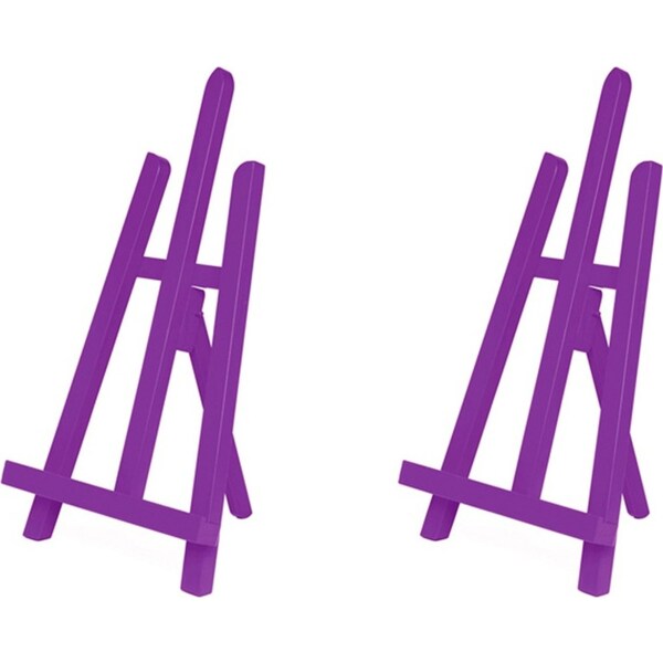 2x Jasart Tabletop Painting Colour Easel Drawing Canvas Holder Stand 29x40cm PR