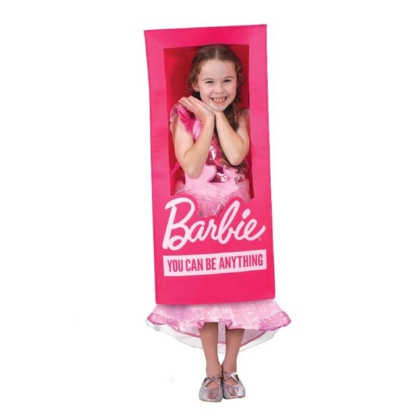 Barbie Lifesize Doll Box Child Costume