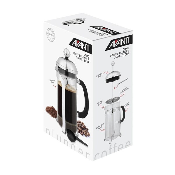 Avanti Domo 3 Cup Coffee Plunger 350ml