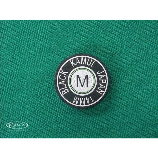 Kamui Japan Pool Snooker Billiard Cue Tip Original BLACK SOFT 14mm