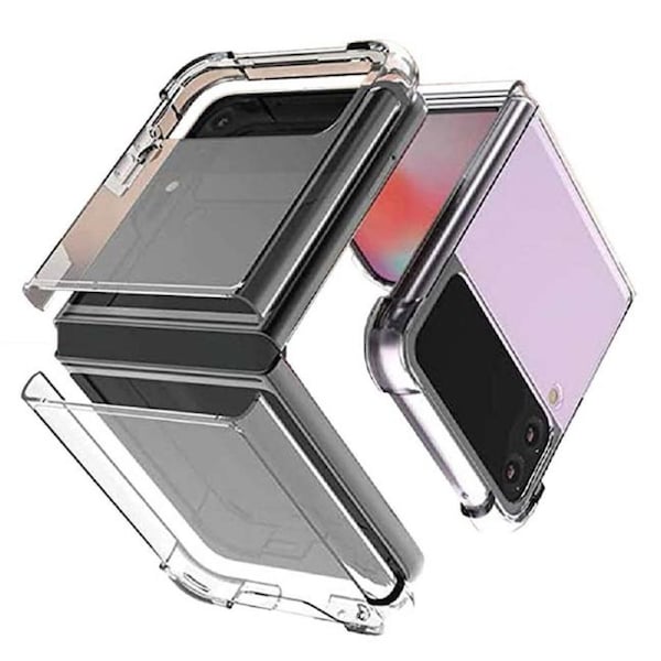 Urban Bumper Cover Phone Case (Suits Galaxy Flip 4) - Clear