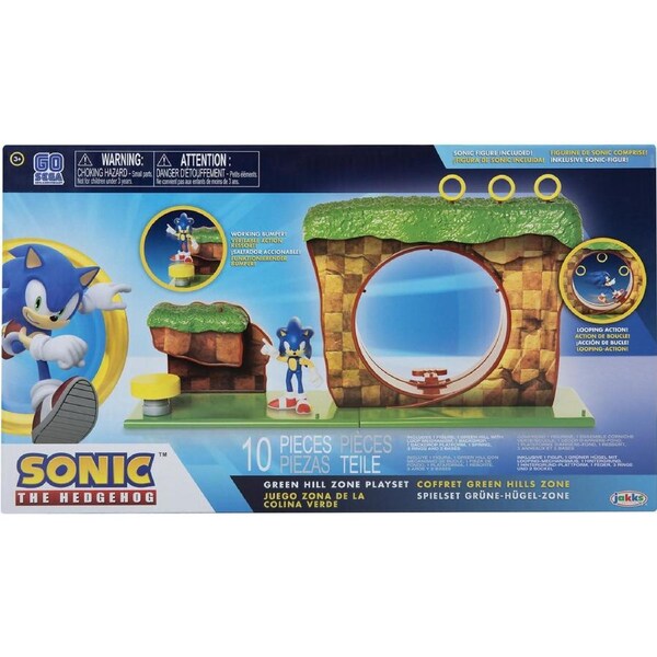 Sonic The Hedgehog - Green Hill Zone Playset