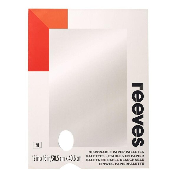 Reeves Tear Off Mixing Paint Palettes 12x16 Inch Drawing Craft Art Painting
