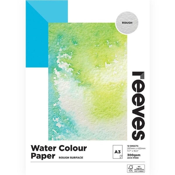 Reeves Rough A3 Size Premium High Quality Art/Craft Painting/Sketching Paper