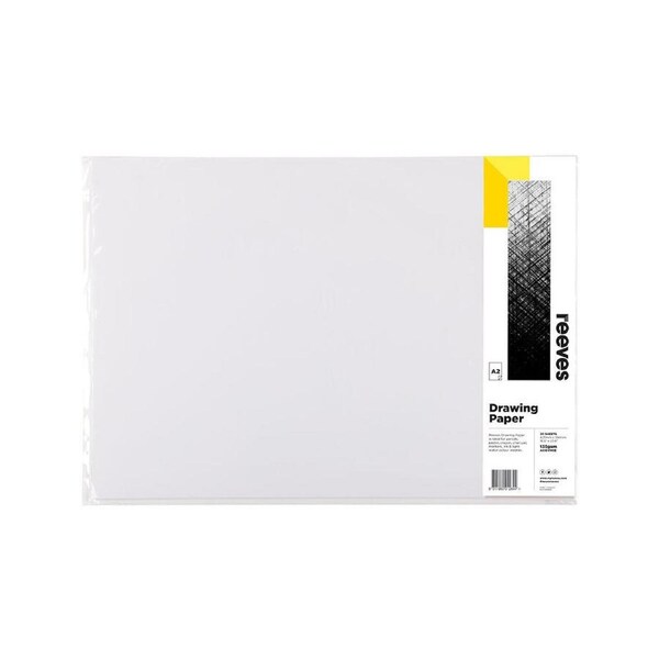 Reeves Cartridge Drawing/Sketching Premium Paper 135gsm 20 Sheets A2