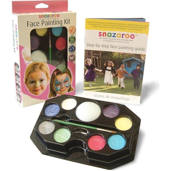 Snazaroo Palette Set - Girl Novelty Fun Face/Body Dress Up Painting Kit