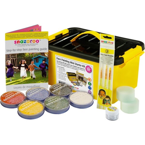 Snazaroo Mini Starter Set Novelty Fun Face/Body Dress Ups Painting Kit