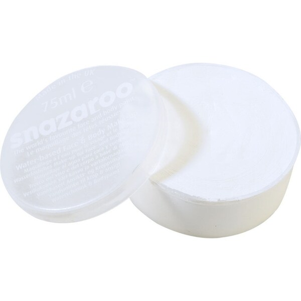 Snazaroo Standard Colour Pot Face/Body Painting Water Based White 75ml