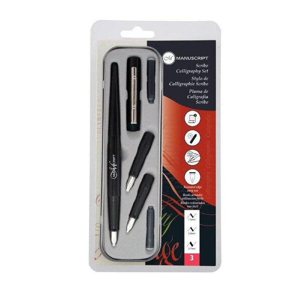 Manuscript Scribe Calligraphy 3 Nib Set Creative Arts And Craft Drawing