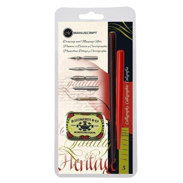 Manuscript Traditional Dip Pen Drawing And Mapping Set Arts And Craft Drawing