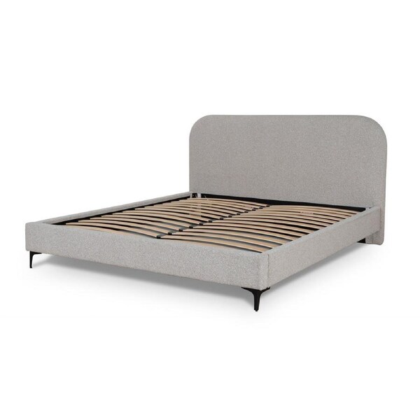 Meredith Queen Bed Frame - Clay Grey