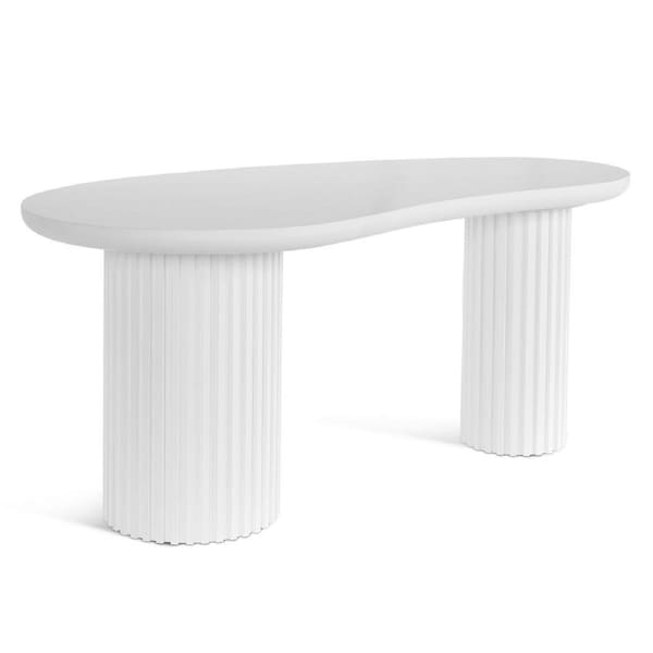 Marty 1.7m Office Desk - White Oak