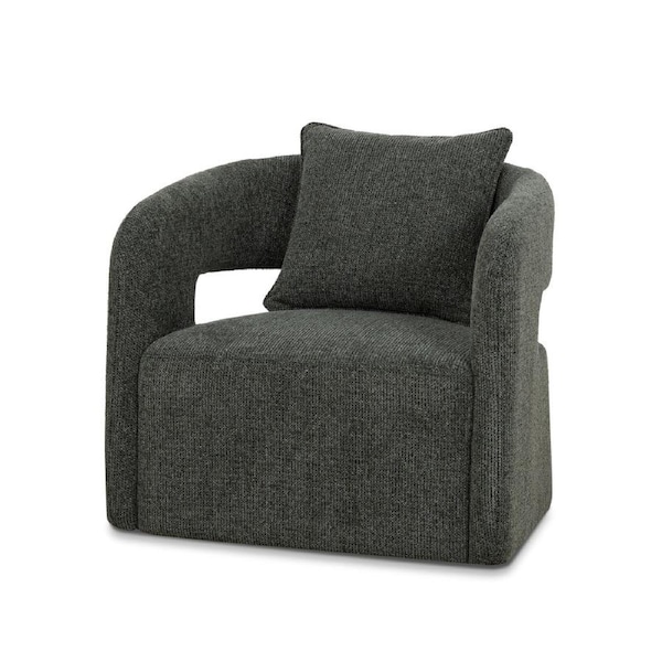 Seam Armchair - Coral Dark Green