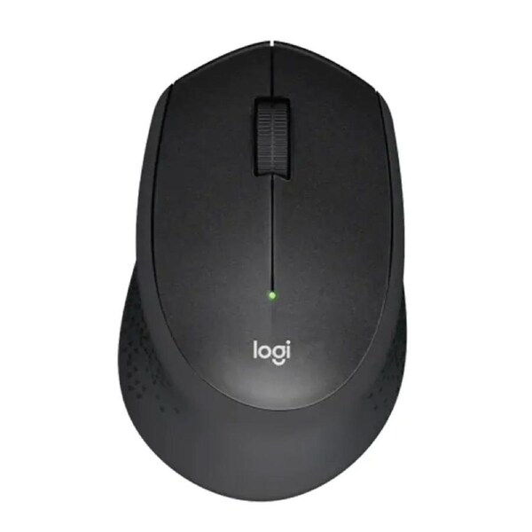 Logitech M331 SILENT PLUS Wireless Mouse Black DPI (Min/Max): 1000 1-Year Limited Hardware Warranty 910-004914