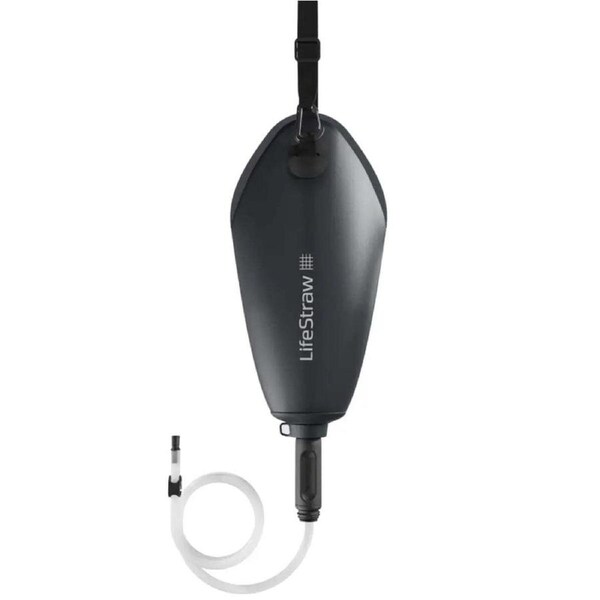 LifeStraw Peak 3L Compact Gravity Water Filter System Dark Grey, 3 Liters