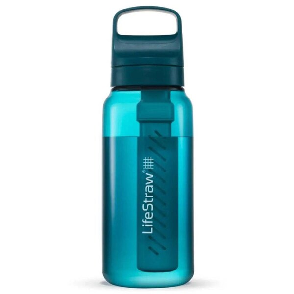LifeStraw Go 2.0 1L Water Filter Bottle in Laguna Teal