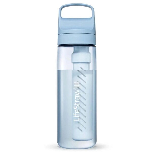 LifeStraw Go 2.0 650ml Water Filter Bottle in Icelandic Blue