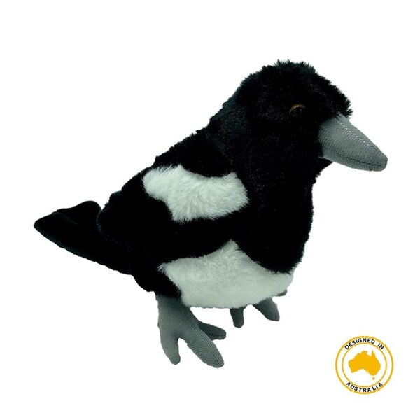 Huggable Toys Plush Australiana Magpie Margaret 22cm