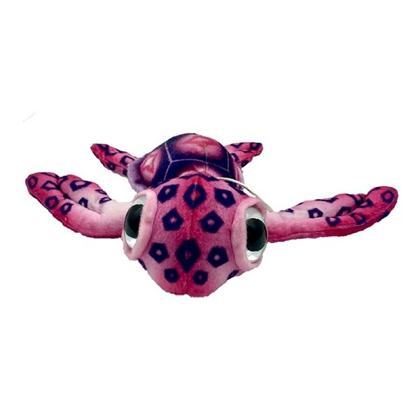 Huggable Toys Plush Aquarium Turtle Pink 26cm