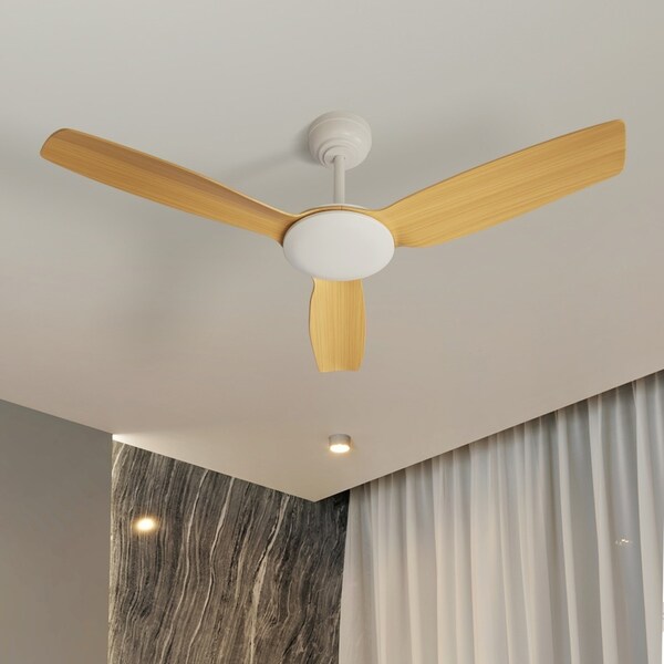 Vevare 52'' Ceiling Fan DC Motor with Remote 5 Speed - Wood