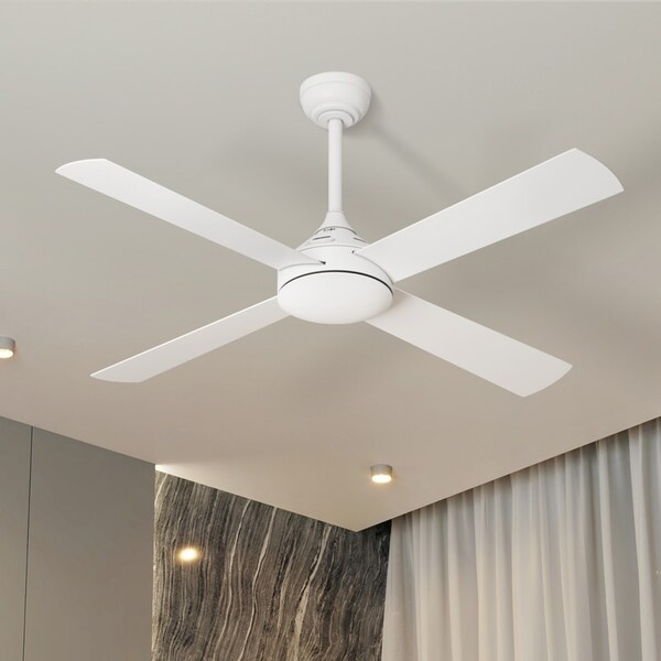 Vevare 52'' Ceiling Fan AC Motor with Remote - White