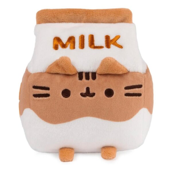 Pusheen Sips Chocolate Milk Plush 12cm Soft Toy with Chocolate Milk Cup