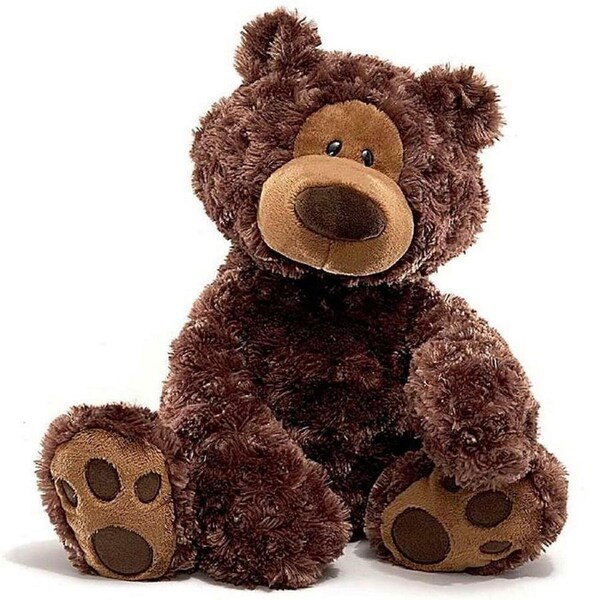 Gund Philbin Dark Brown Bear Plush 47cm Large and Cuddly Toy