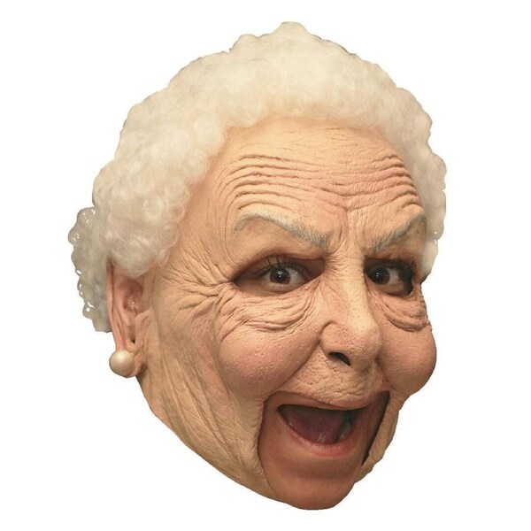 Old Lady Deluxe Mask