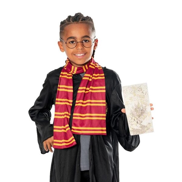 Harry Potter Scarf Glasses and Marauders Map Set