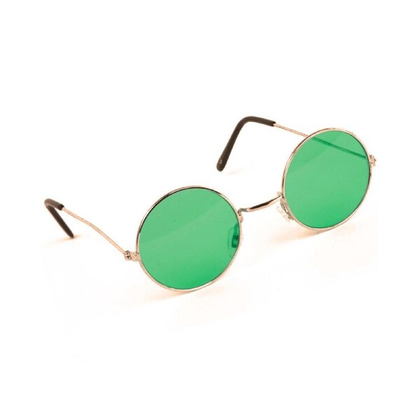 Green 1960s Lennon Glasses