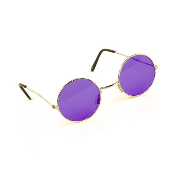 Purple 1960s Lennon Glasses