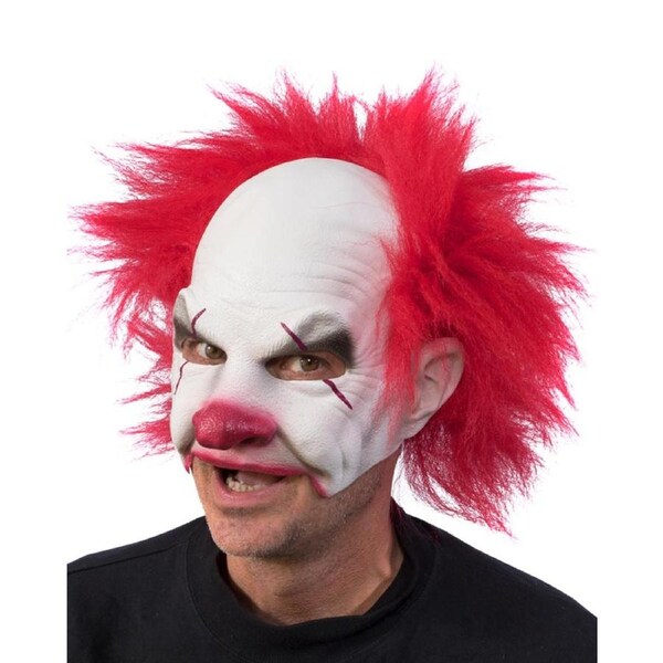 Carnival Creep Clown Half Halloween Mask