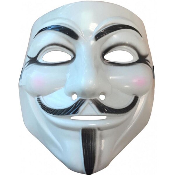 Plastic Anonymous Mask