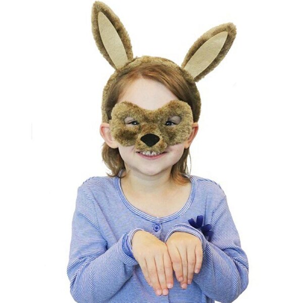Kangaroo Headband and Mask Set