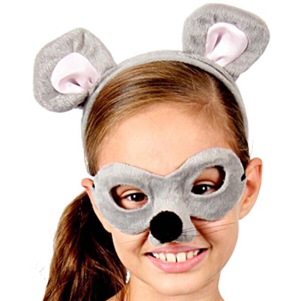 Mouse Headband and Mask Set