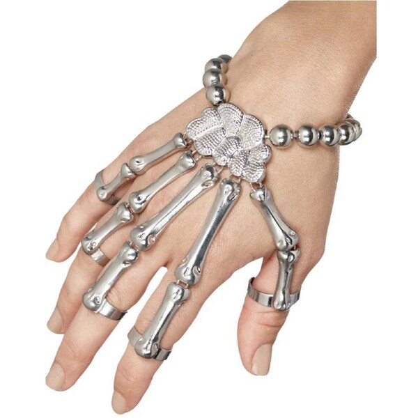 Halloween Skeleton Hand Bracelet