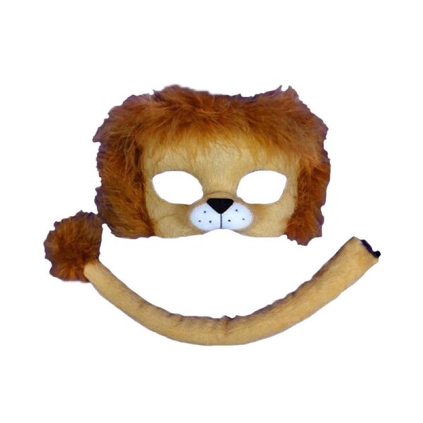 Lion Deluxe Mask and Tail Set