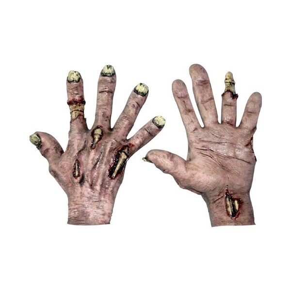 Zombie Flesh Halloween Gloves
