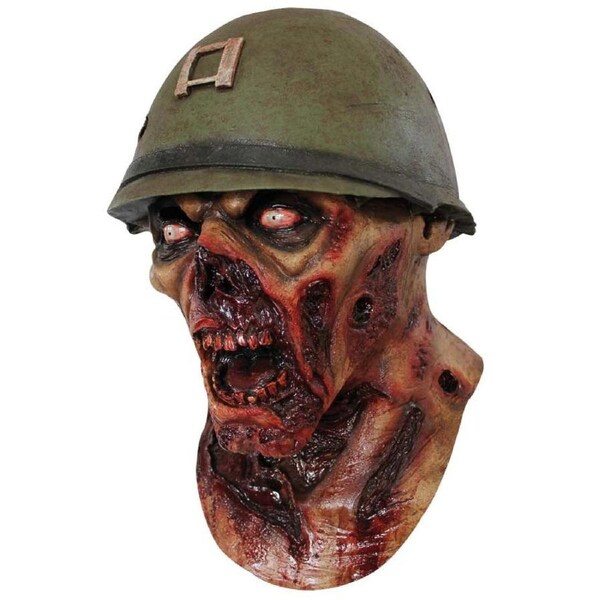 Captain Lester Zombie Deluxe Halloween Mask