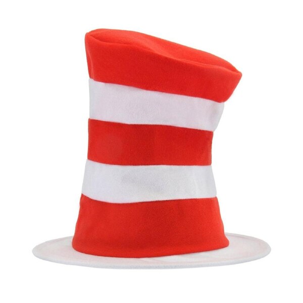 Dr Seuss Cat in the Hat Kids Deluxe Hat