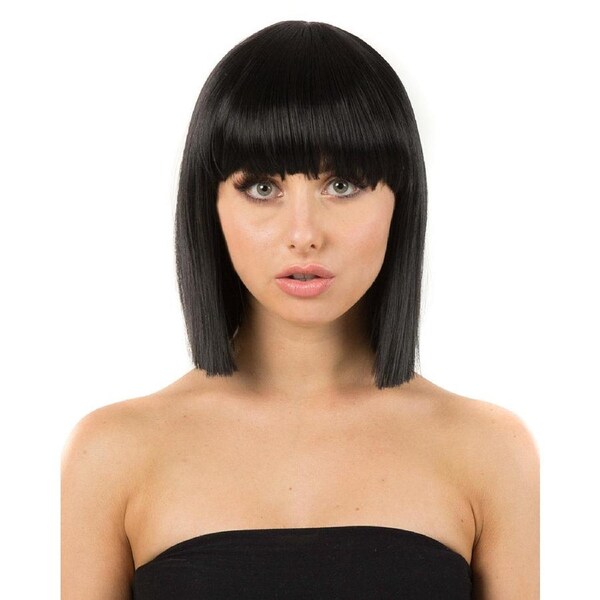 Fashion Deluxe Black Bob Wig