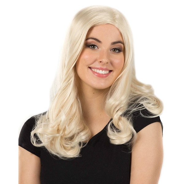 Glamour Deluxe Blonde Long Wavy Wig