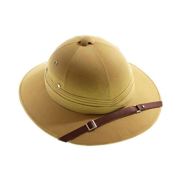 Rhino Khaki Deluxe Pith Helmet