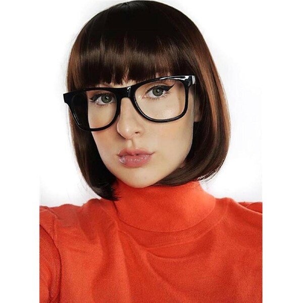 Brainiac Detective Brown Bob Wig