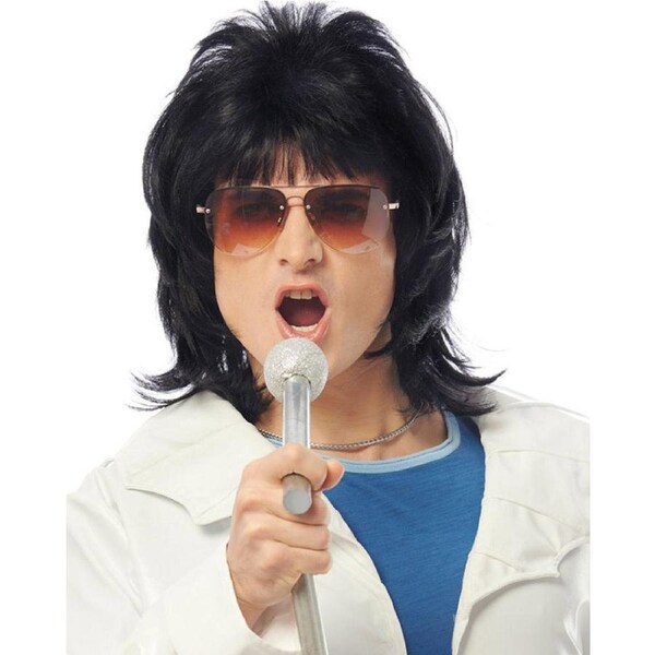 Rock You Black Wig