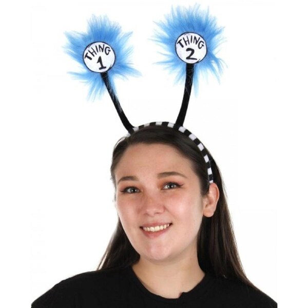 Dr Seuss Thing 1 and 2 Deluxe Headband