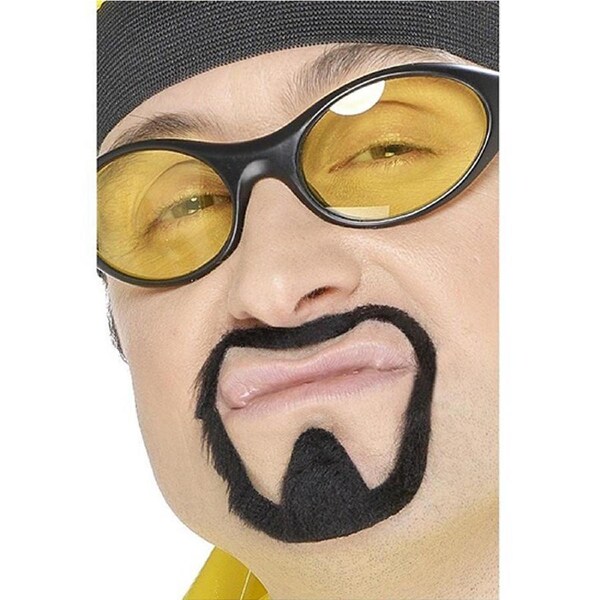 2000s Herb Warrior Tash and Goatee Beard Set