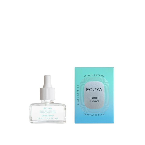 ECOYA Lotus Flower Plug-In Diffuser Fragrance Flask