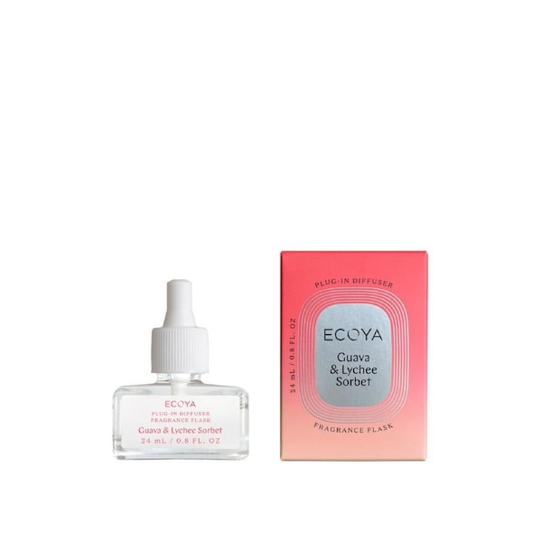 ECOYA Guava & Lychee Sorbet Plug-In Diffuser Fragrance Flask