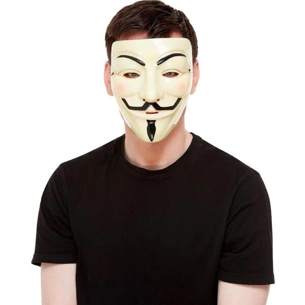 Guy Fawkes Half Halloween Mask